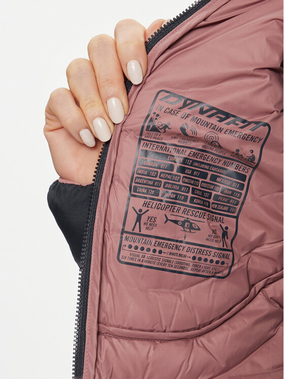 Dynafit Dynafit Pūkinė striukė Radical Dwn Rds W Hood Jkt 70915 Rožinė Regular Fit