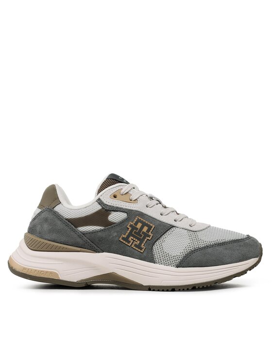 Tommy Hilfiger Tommy Hilfiger Sneakersy Modern Prep Sneaker II Mix FM0FM04629 Šedá