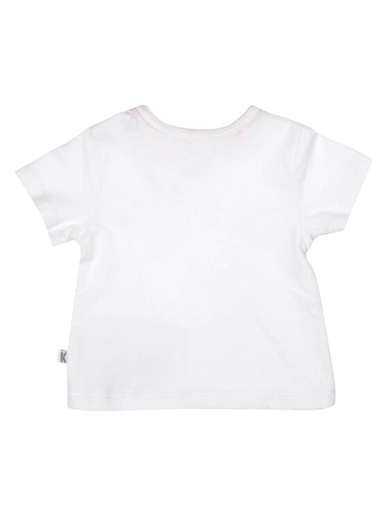 Kanz Kanz T-Shirt 1436781-1000 Biały Basic Fit