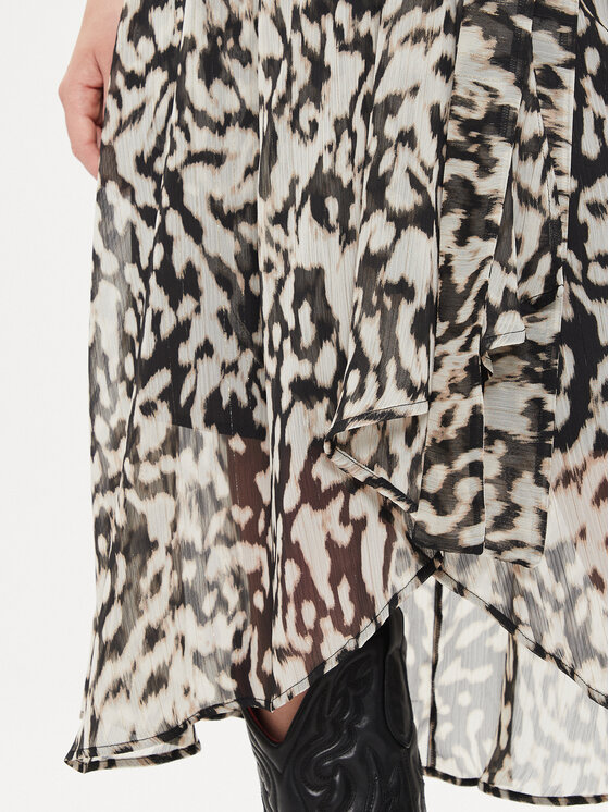 Morgan Morgan Φούστα midi 241-JAILY.F Μπεζ Regular Fit