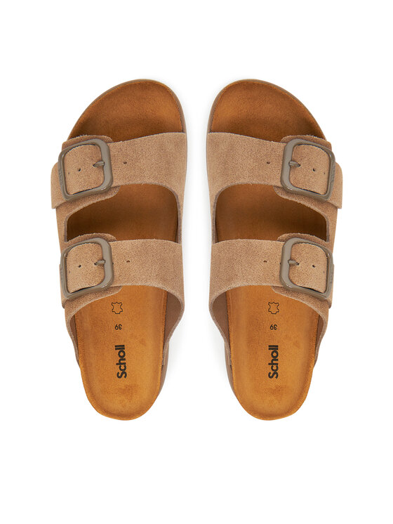 Scholl Scholl Шльопанці F32249 Бежевий