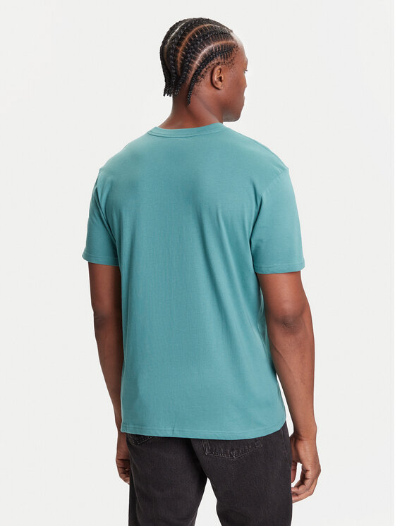 Quiksilver Quiksilver Majica EQYZT08174 Zelena Regular Fit
