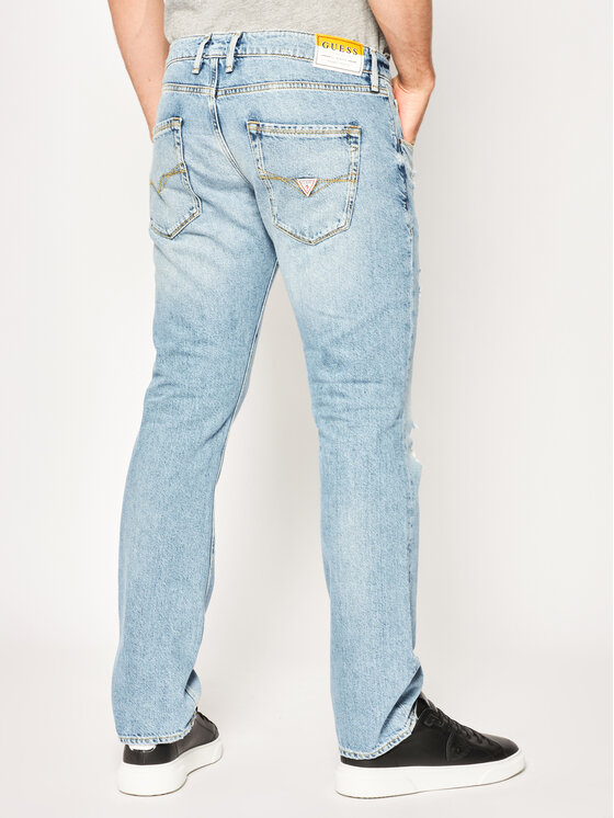 Guess Guess Jeans Slim Fit vermont M02AS3 D3ZJ1 Blu Slim Fit