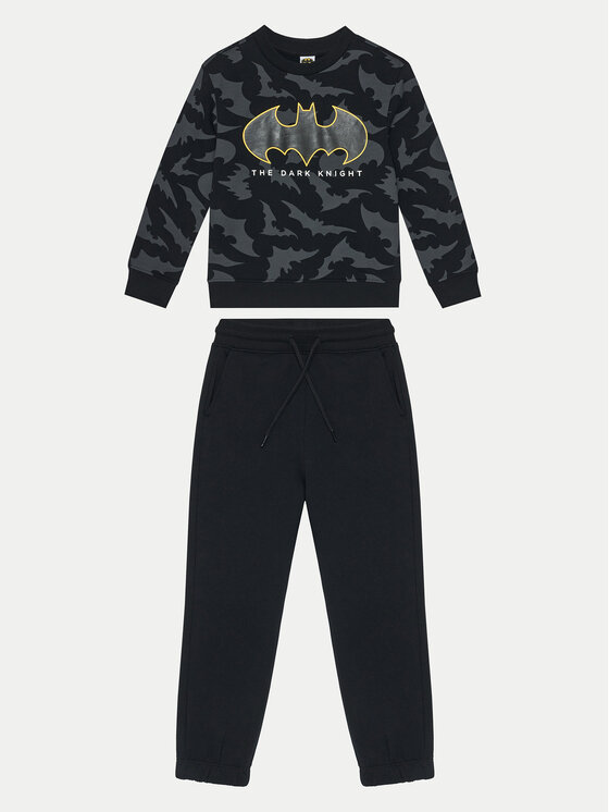 OVS OVS Treniņtērps 2125897 Melns Regular Fit
