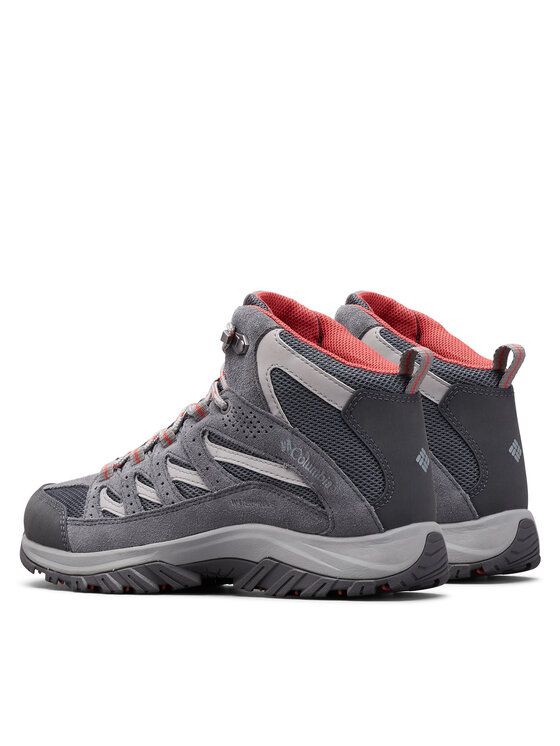 Columbia Columbia Trekingová obuv Crestwood Mid Waterproof 2099861 Šedá