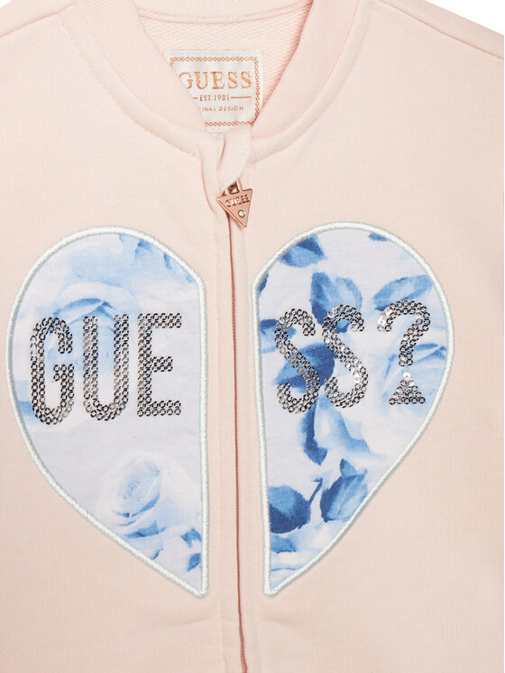 Guess Guess Jogginganzug A6BG13 K5981 Hellrosa Regular Fit