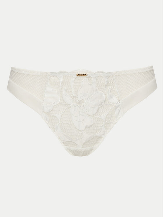 Chantelle Stringové nohavičky Fleurs Signature C12Q90 Biela