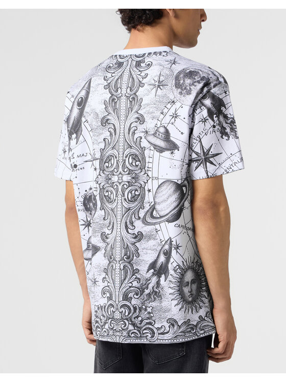 PHILIPP PLEIN PHILIPP PLEIN T-shirt 31074 Bianco Regular Fit