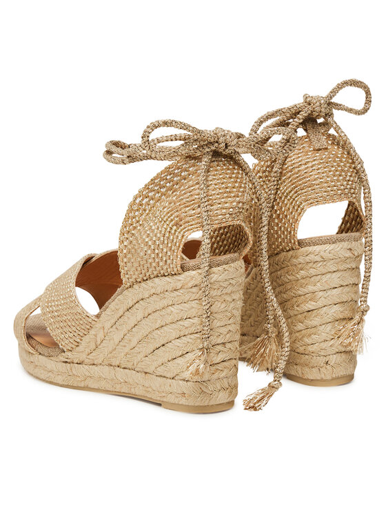 Castañer Castañer Espadryle Becca/8/256 025534 Beżowy
