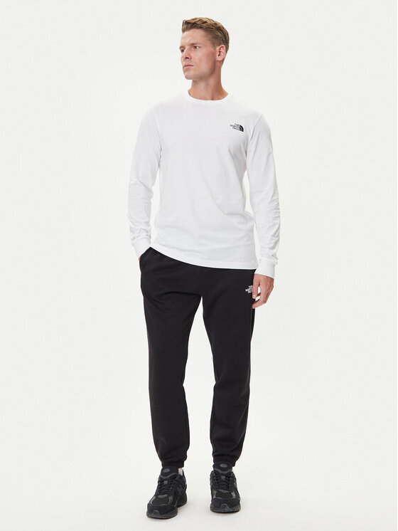 The North Face The North Face Longsleeve Easy NF0A8A6F Biały Regular Fit