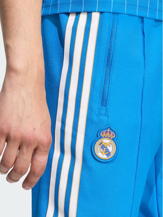 adidas adidas Spodnie dresowe Originals Real Madrid Niebieski jasny Slim Fit