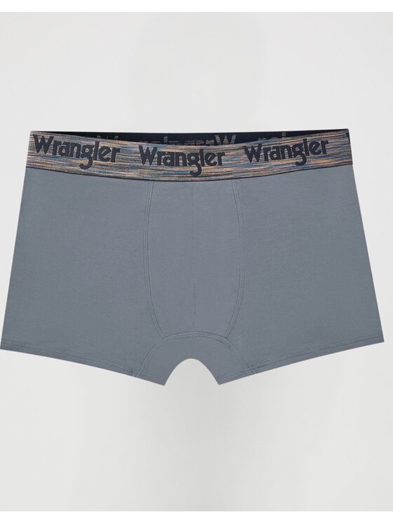 Wrangler Wrangler Bokserki Montel 3 Pack Cotton Elastane Trunks Kolorowy