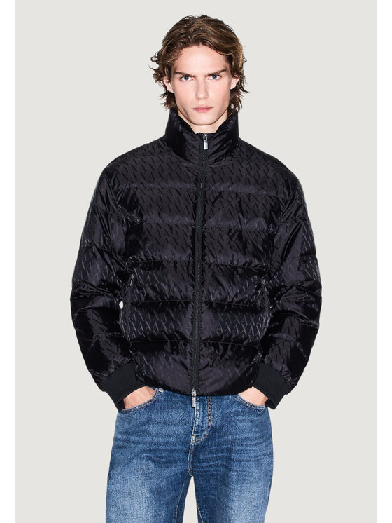 Armani Exchange Armani Exchange Kurtka puchowa XM001580 AF16628 Czarny Casual Fit