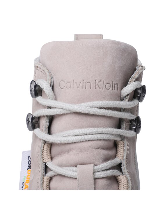 Stivali Lace Up Boot Mix HM0HM00942 Beige