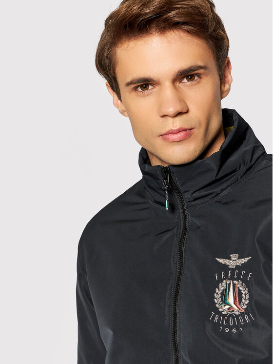 Aeronautica Militare Aeronautica Militare Μπόμπερ μπουφάν 212AB1979CT2882 Μαύρο Regular Fit