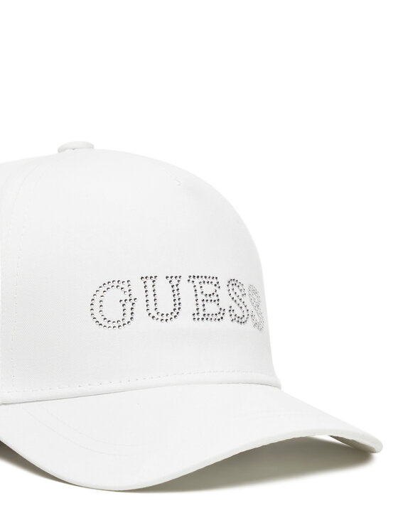 Guess Guess Czapka z daszkiem J5RZ40 WO08O Biały