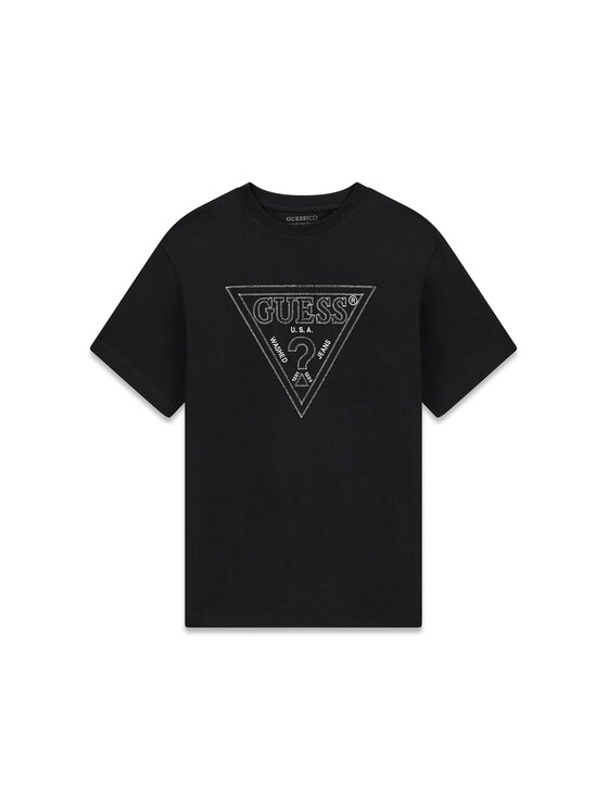 Guess Guess T-shirt M6GI15 K3008 Nero Regular Fit