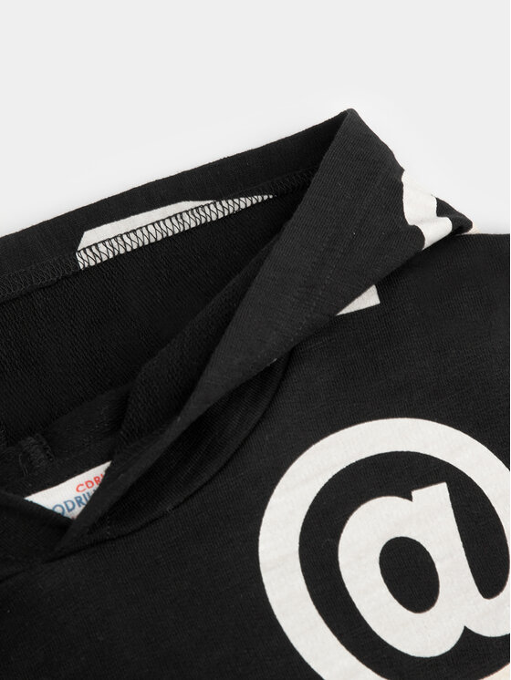 Coccodrillo Coccodrillo Felpa WC4132301VBA Nero Regular Fit