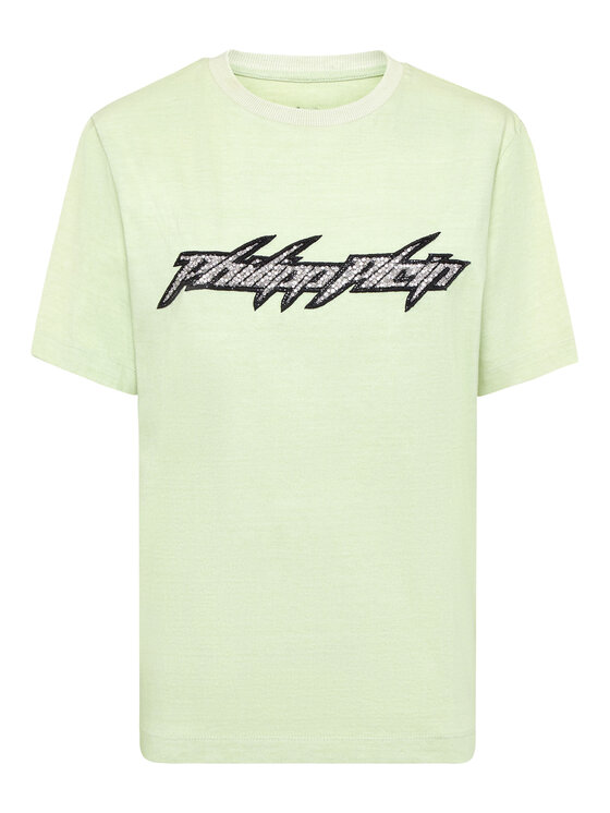 PHILIPP PLEIN PHILIPP PLEIN T-Shirt 22677 Zielony
