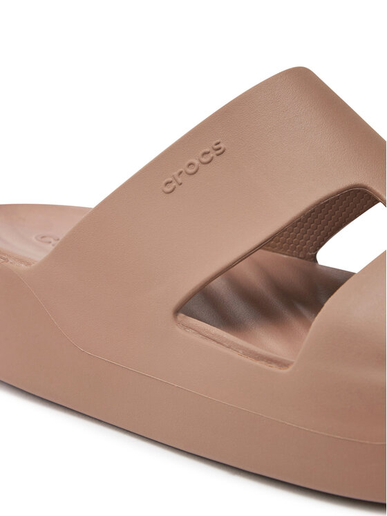 Crocs Crocs Nazouváky Getaway Platform H-Strap 209409 Béžová