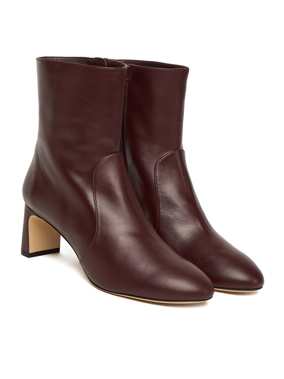 Stuart Weitzman Stuart Weitzman Škornji Babette SL542 Bordo rdeča