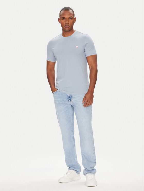 Guess Guess T-Shirt M2YI36 I3Z14 Blau Slim Fit