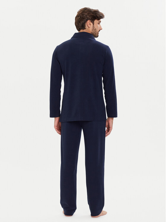 Polo Ralph Lauren Polo Ralph Lauren Pižama 714P01952002 Mornarsko modra Regular Fit