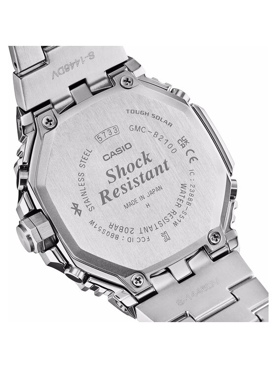 Casio Casio Zegarek GMC-B2100ADS-1AER Srebrny