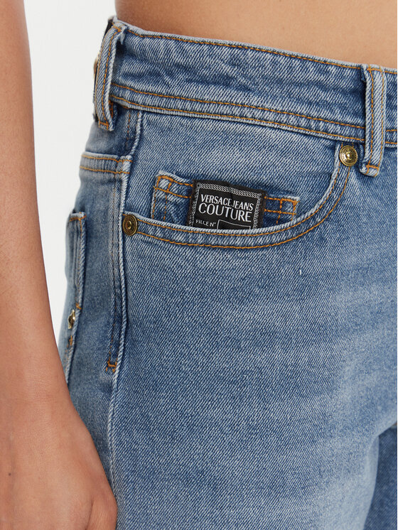 Versace Jeans Couture Versace Jeans Couture Jeansy 78HAB5D8 Tmavomodrá Slim Fit