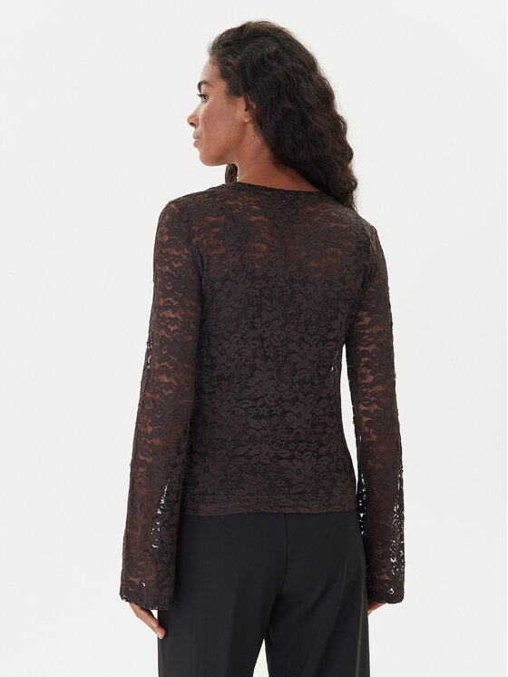 Vero Moda Vero Moda Блузка Kanya 10336176 Коричневий Regular Fit