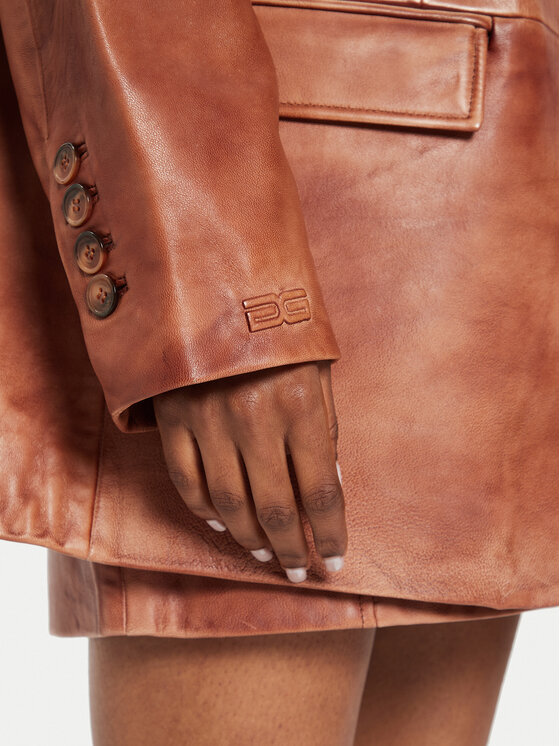 Gestuz Gestuz Σακάκι Lucina 10909245 Καφέ Oversize