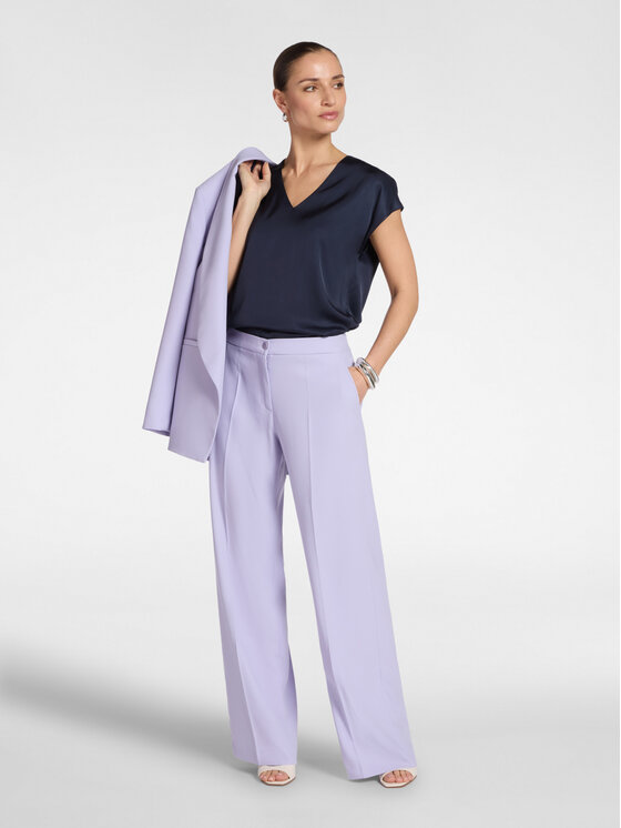 Elena Mirò Elena Mirò Bluzka 2002P000221N034 Niebieski Regular Fit