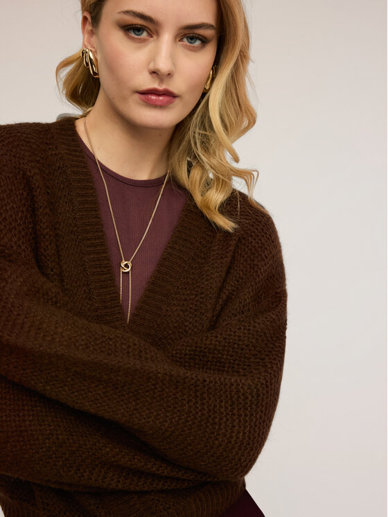 Motivi Motivi Maglione M515W103679N022 Marrone Regular Fit