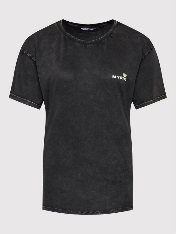 Mystic Mystic T-Shirt Boundless 35105.220350 Czarny Regular Fit