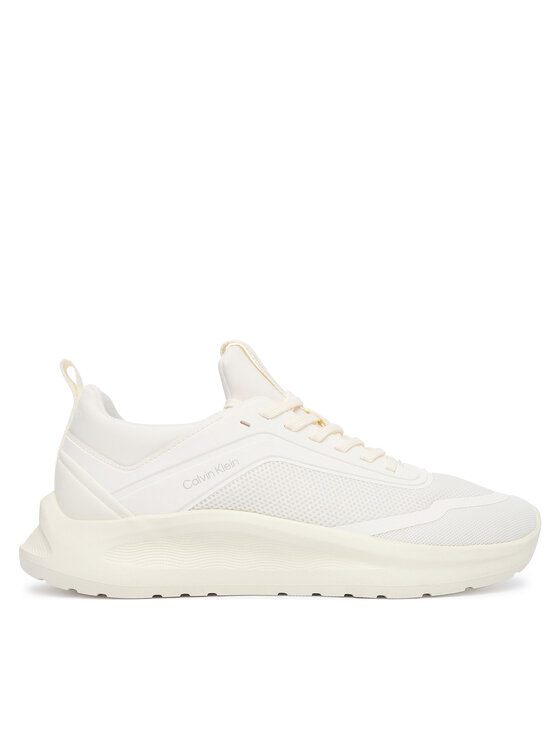 Calvin Klein Sneakers Light Runner Sock Mesh Lycra HW0HW03023 Crem
