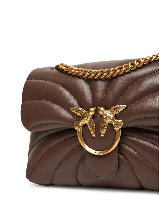 PINKO PINKO Torbica Love Puff Classic Cl 100038 A1EX Smeđa
