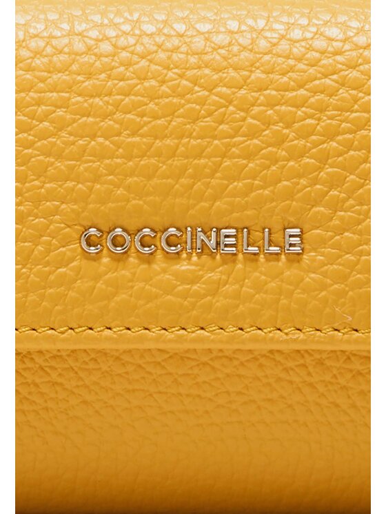 Coccinelle Coccinelle Portafoglio METALLIC S24 Giallo