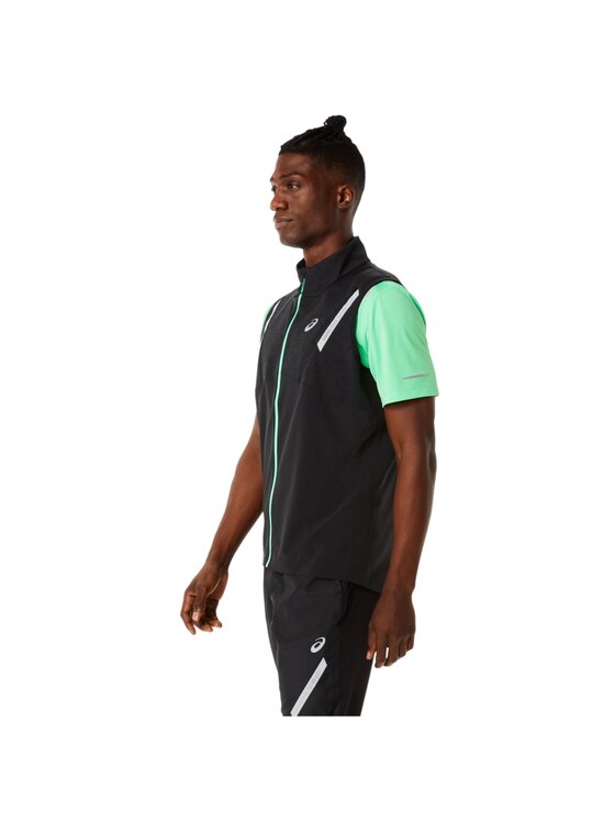 Asics Asics Kamizelka ASICS Lite-Show Vest Czarny Regular Fit