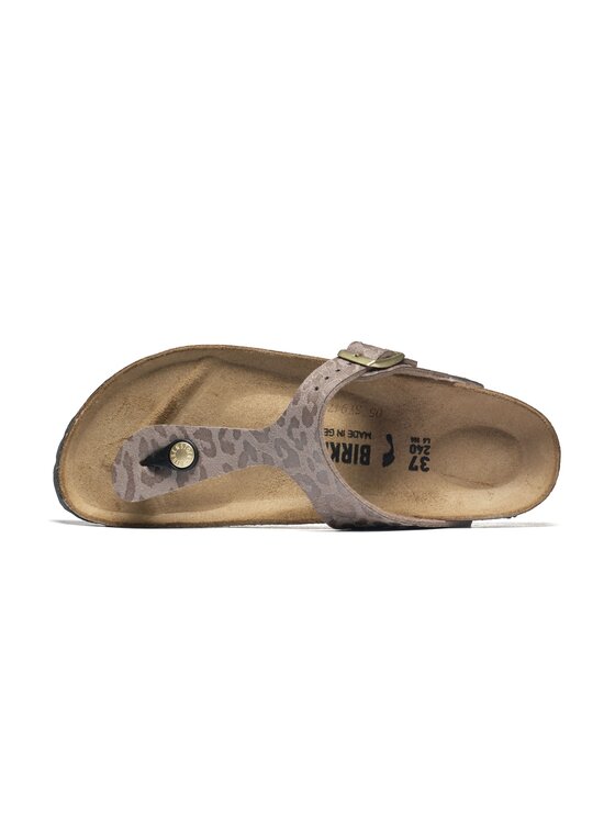 Birkenstock Birkenstock Japonki Gizeh Synthetics Women 1032 Szary