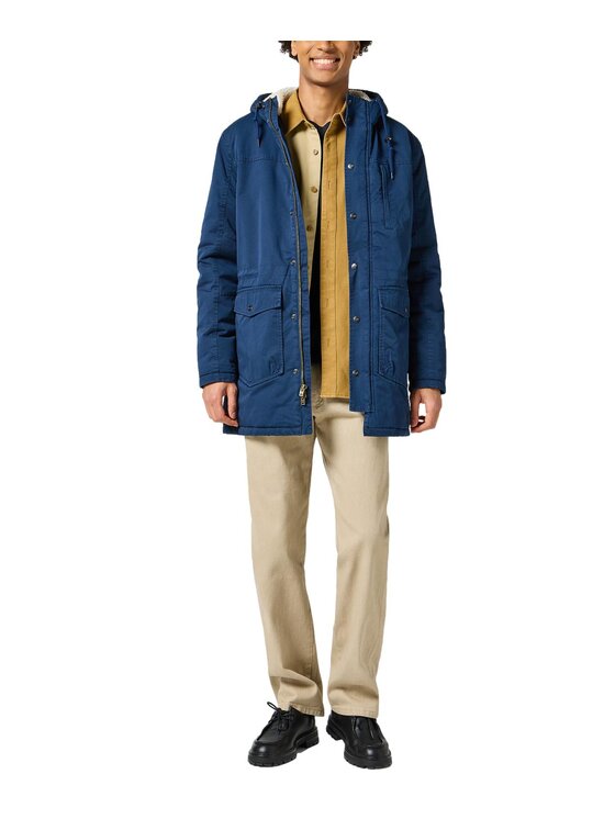 Wrangler Wrangler Kurtka puchowa 112357276 Granatowy Regular Fit