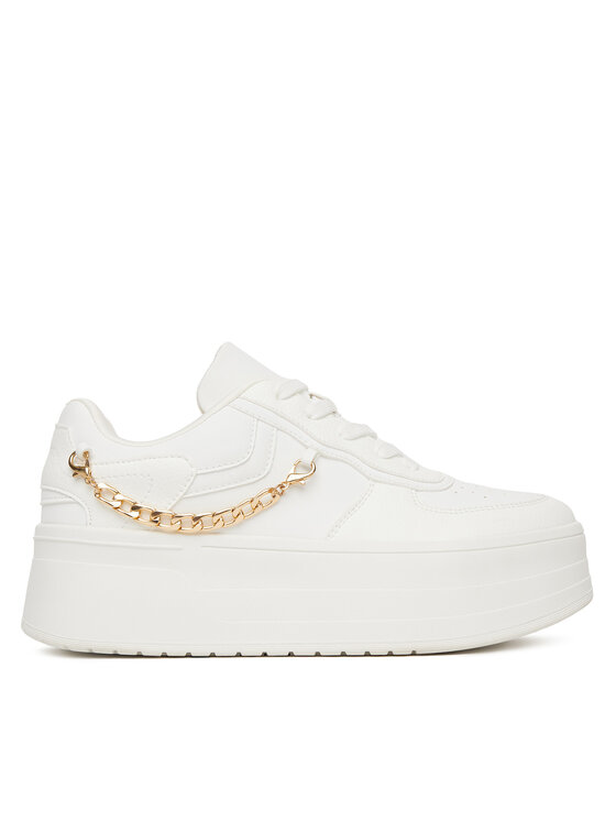 Damskie Sneakersy DeeZee, Rozmiar 40, Białe, AM1123B