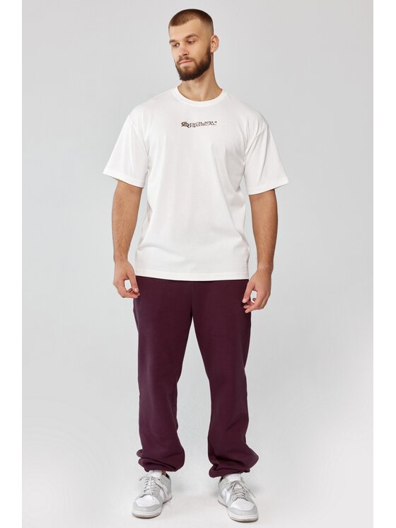 ROUGH RADICAL ROUGH RADICAL Koszulka techniczna TRAVEL Biały Slim Fit
