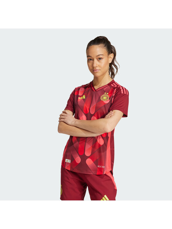 adidas adidas Koszulka techniczna 143731 Czerwony Regular Fit