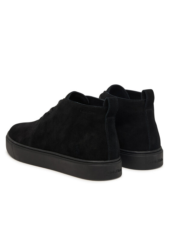 Calvin Klein Calvin Klein Trzewiki Hybrid Clean Mid Lace Up Su HM0HM02254 Czarny