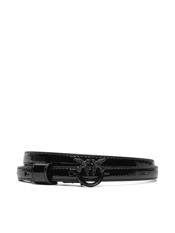 PINKO Pinko Dámsky opasok Love Berry H1 Belt PE 24 PLT01 102148 A1JD Čierna