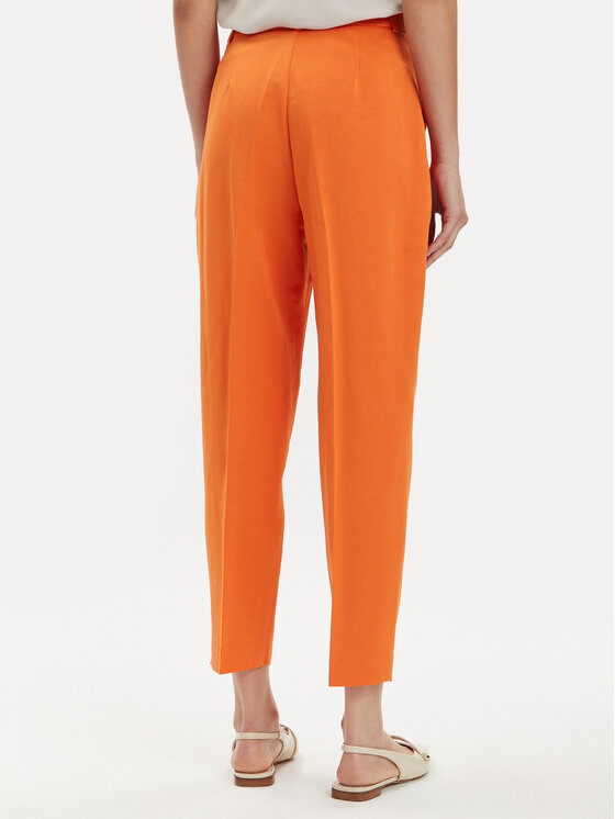 Tamaris Apparel Tamaris Apparel Pantaloni chino Comiso TAW0501 Arancione Regular Fit