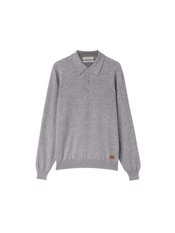 Trussardi Trussardi Kardigan M1038000163N0M3 Szary Regular Fit