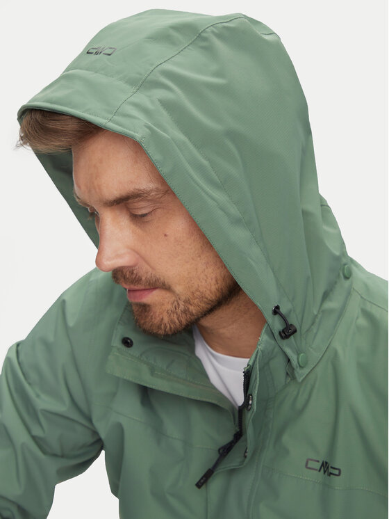 CMP CMP Geacă de ploaie 39X7367 Verde Regular Fit