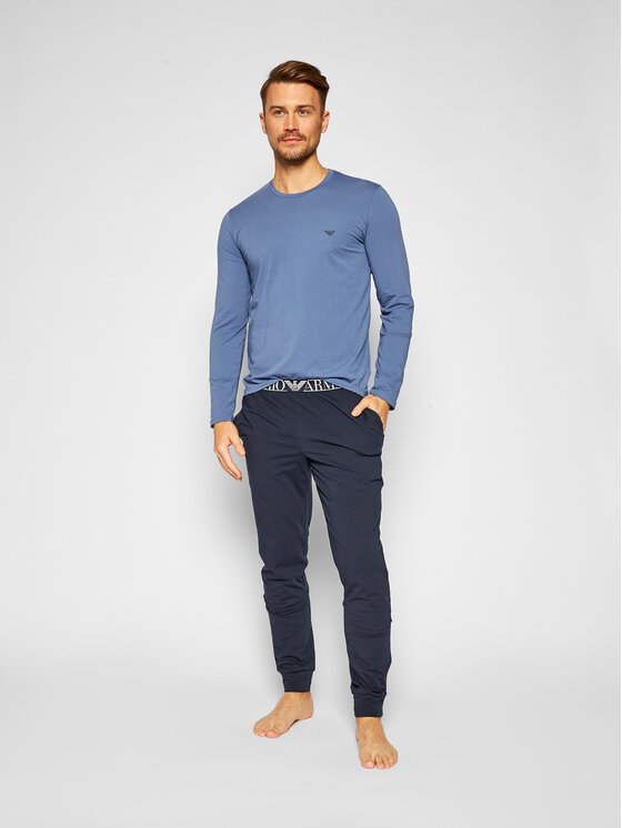 Emporio Armani Underwear Emporio Armani Underwear Piżama 111789 0A720 16490 Granatowy
