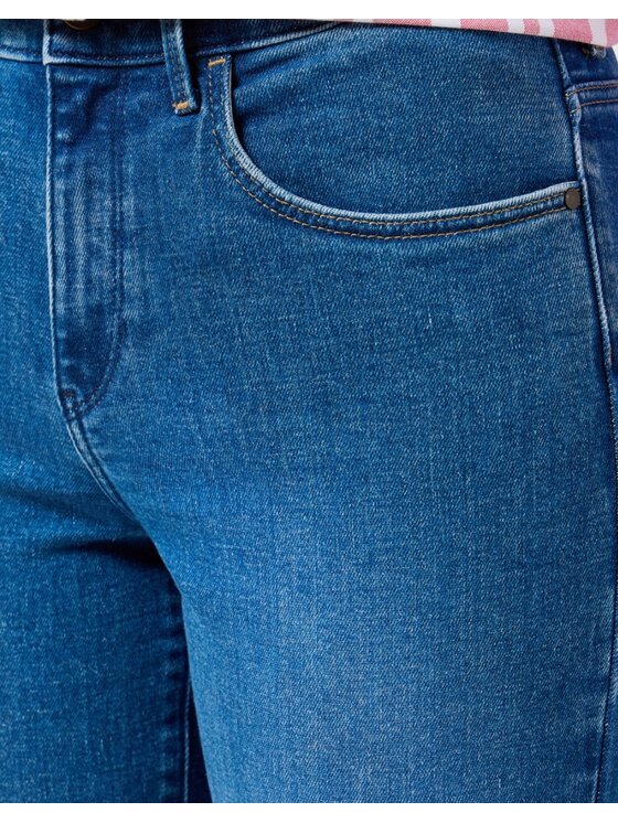 Wrangler Wrangler Jeansy Straight 658 Niebieski Straight Fit